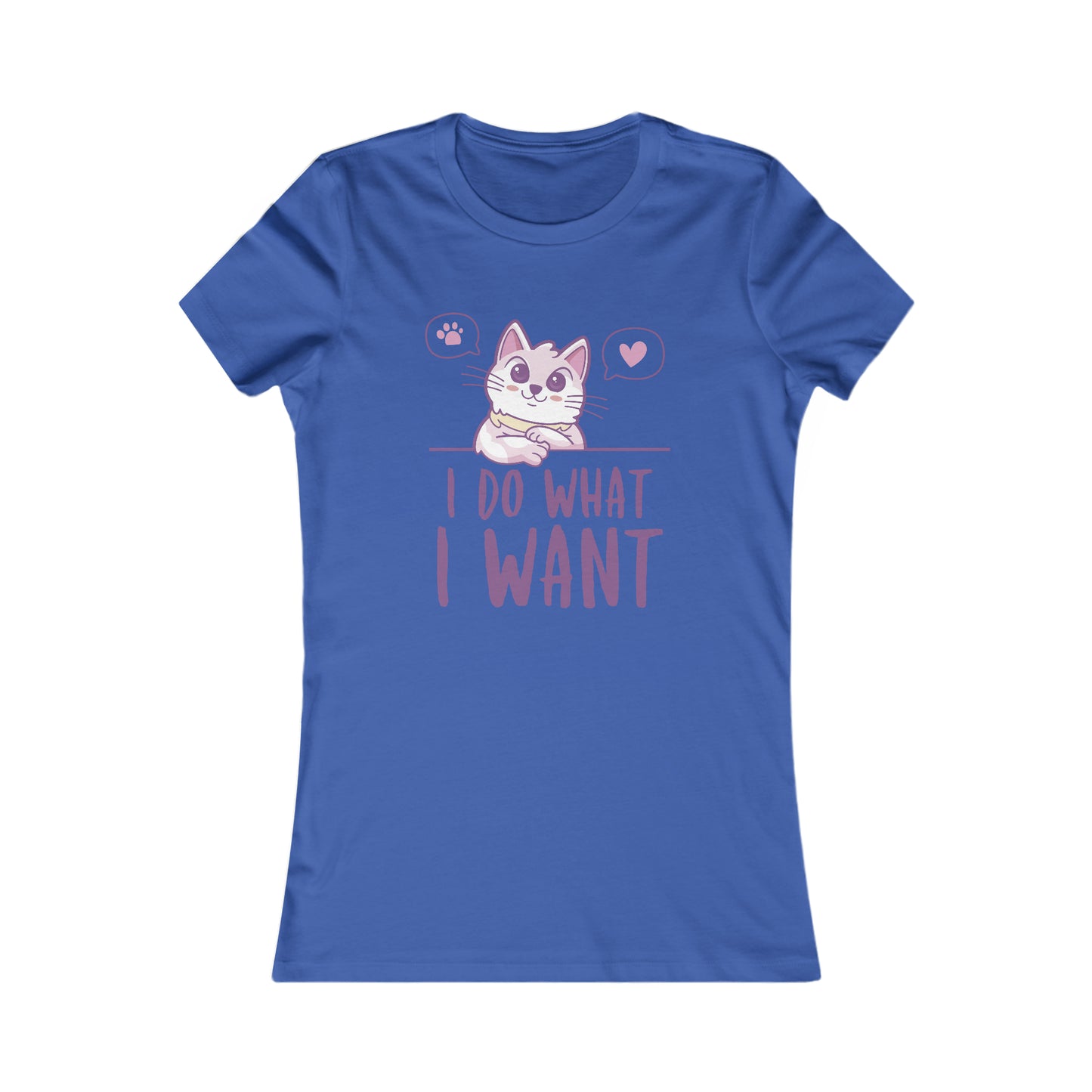 I do what I want - Cat - Women's T-Shirt