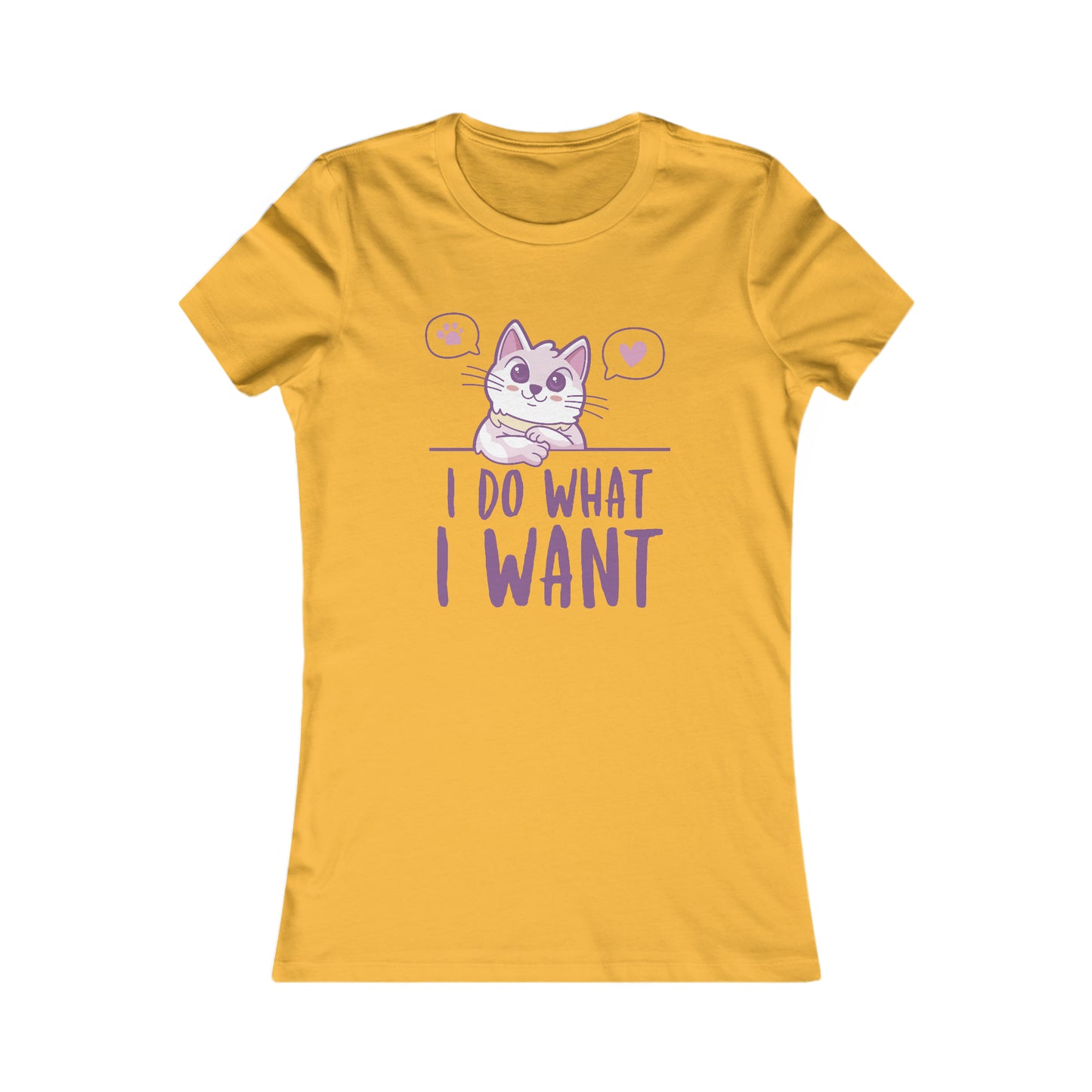 I do what I want - Cat - Women's T-Shirt