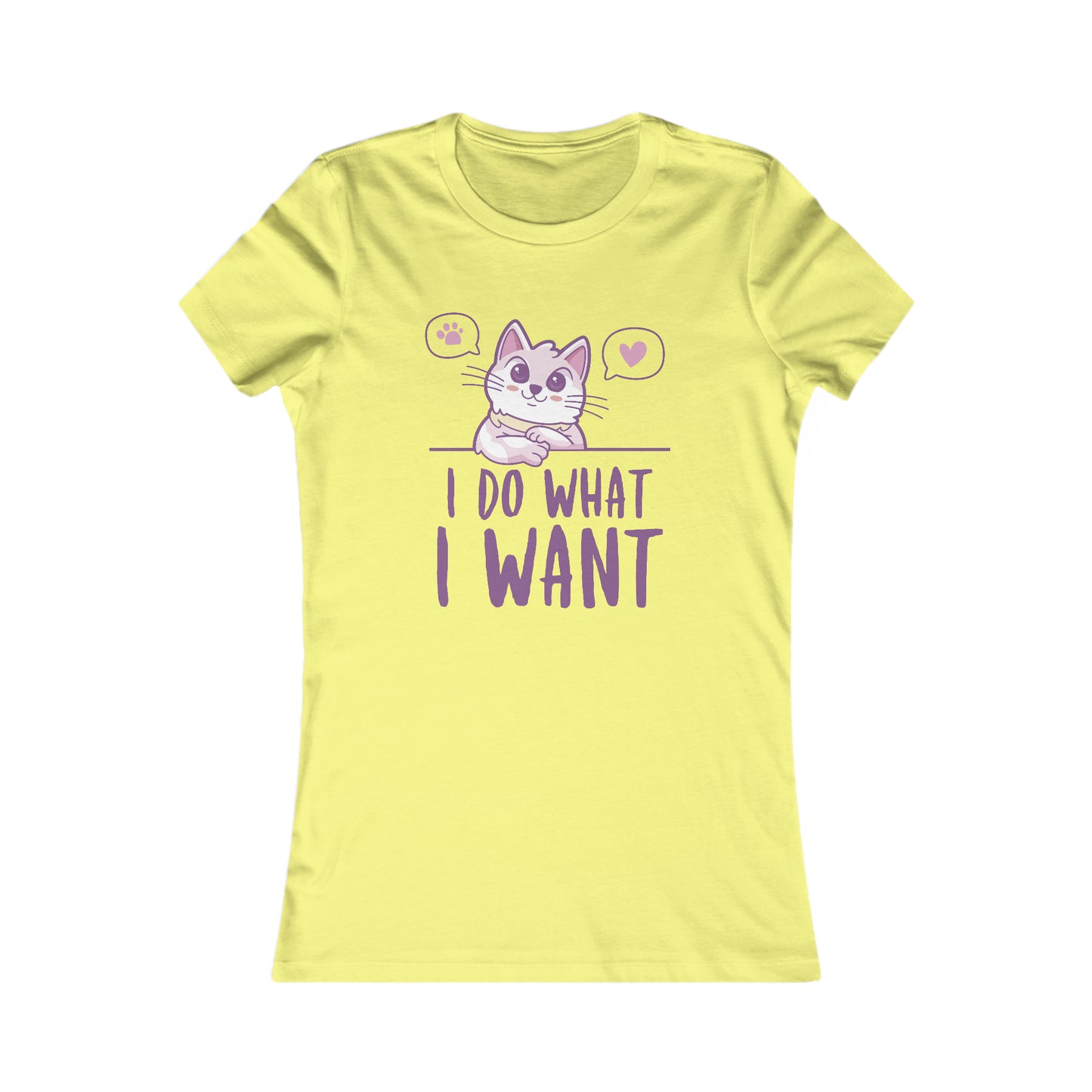 I do what I want - Cat - Women's T-Shirt
