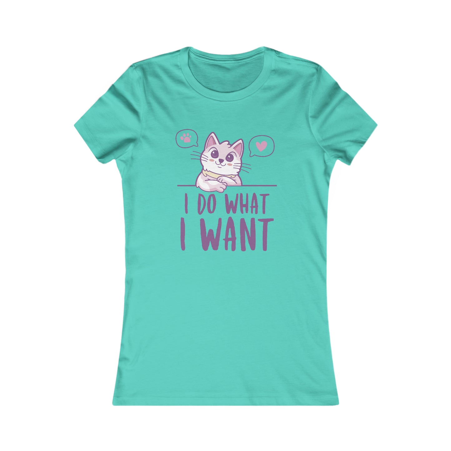 I do what I want - Cat - Women's T-Shirt