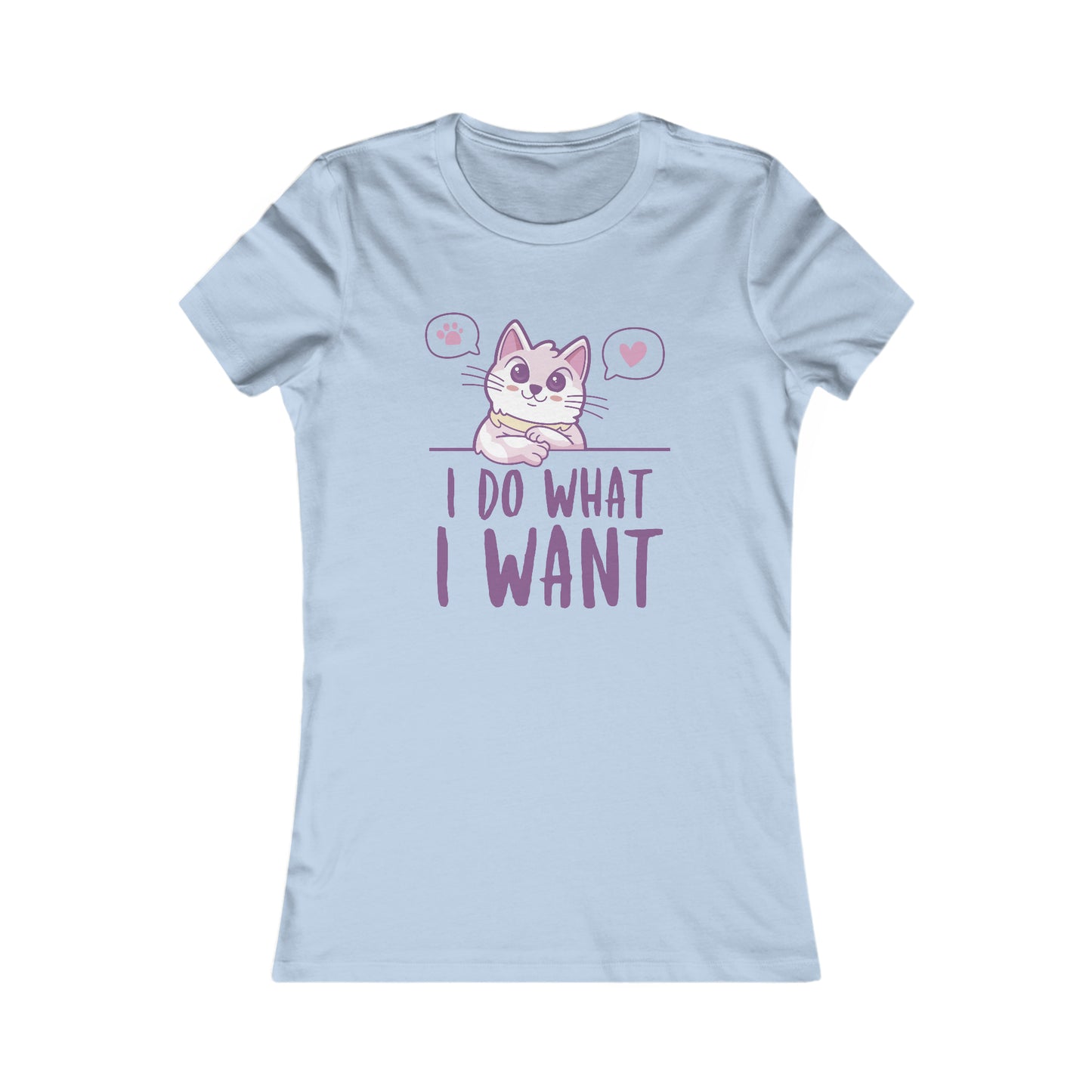 I do what I want - Cat - Women's T-Shirt