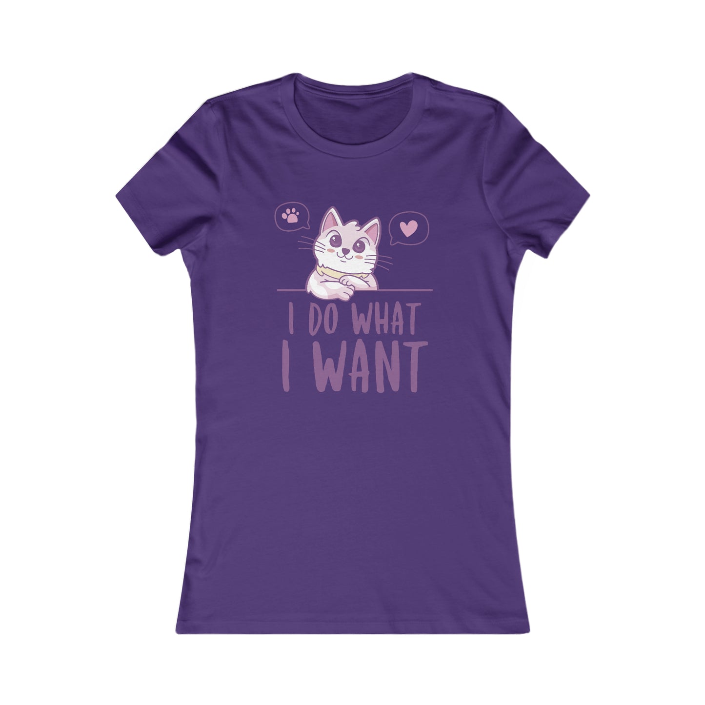 I do what I want - Cat - Women's T-Shirt