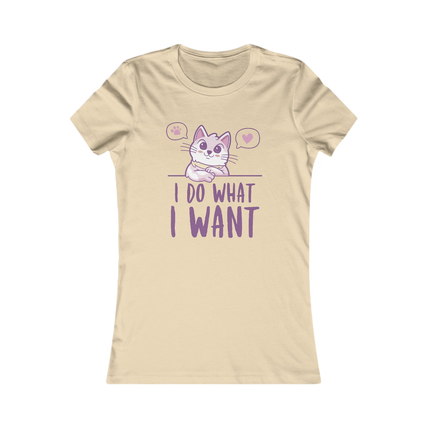 I do what I want - Cat - Women's T-Shirt