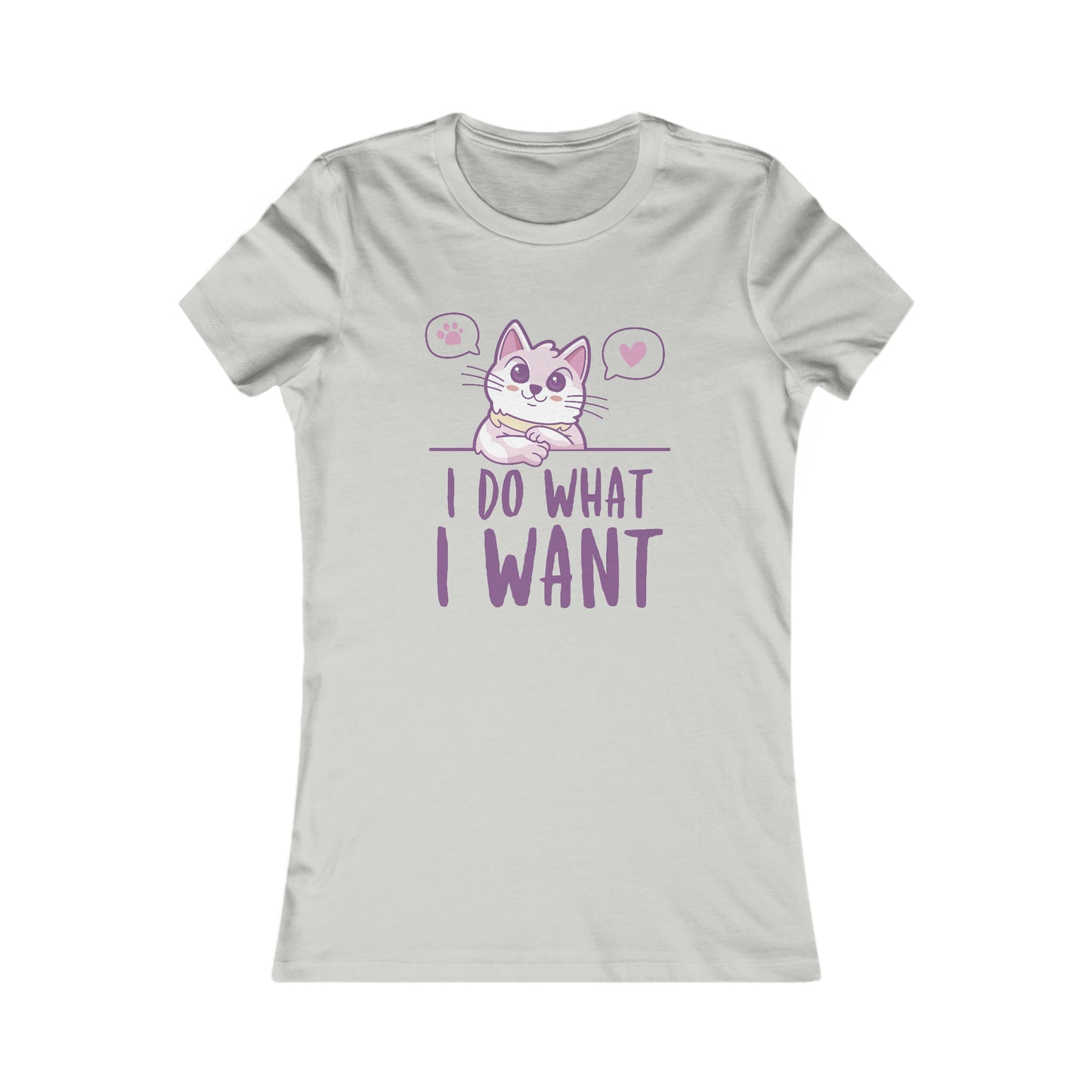 I do what I want - Cat - Women's T-Shirt