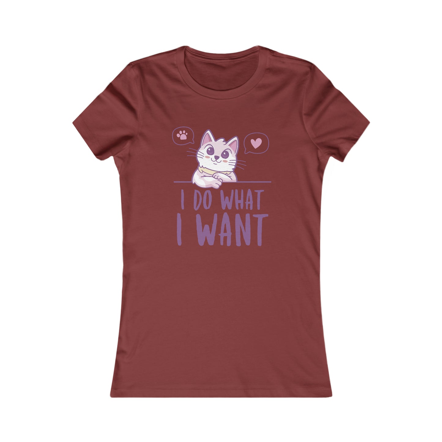 I do what I want - Cat - Women's T-Shirt