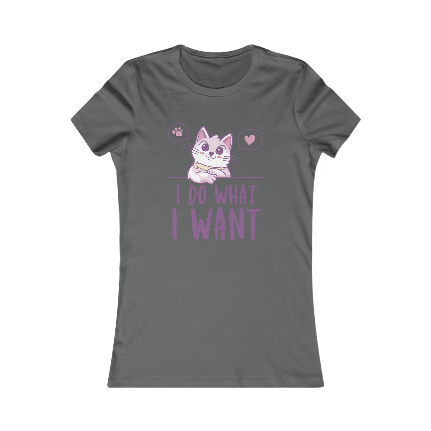 I do what I want - Cat - Women's T-Shirt