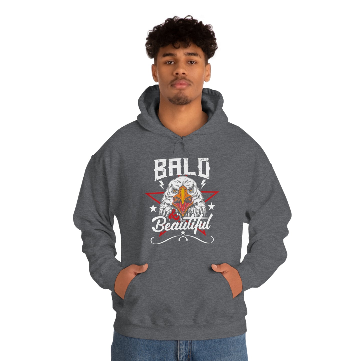 Bald And Beautiful - Unisex Hooded Sweatshirt