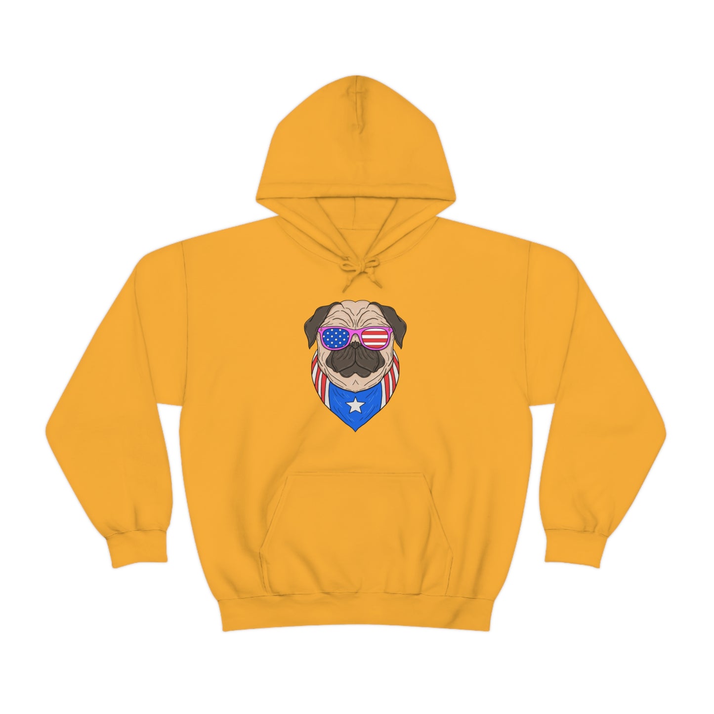 American Pug - Unisex Hooded Sweatshirt