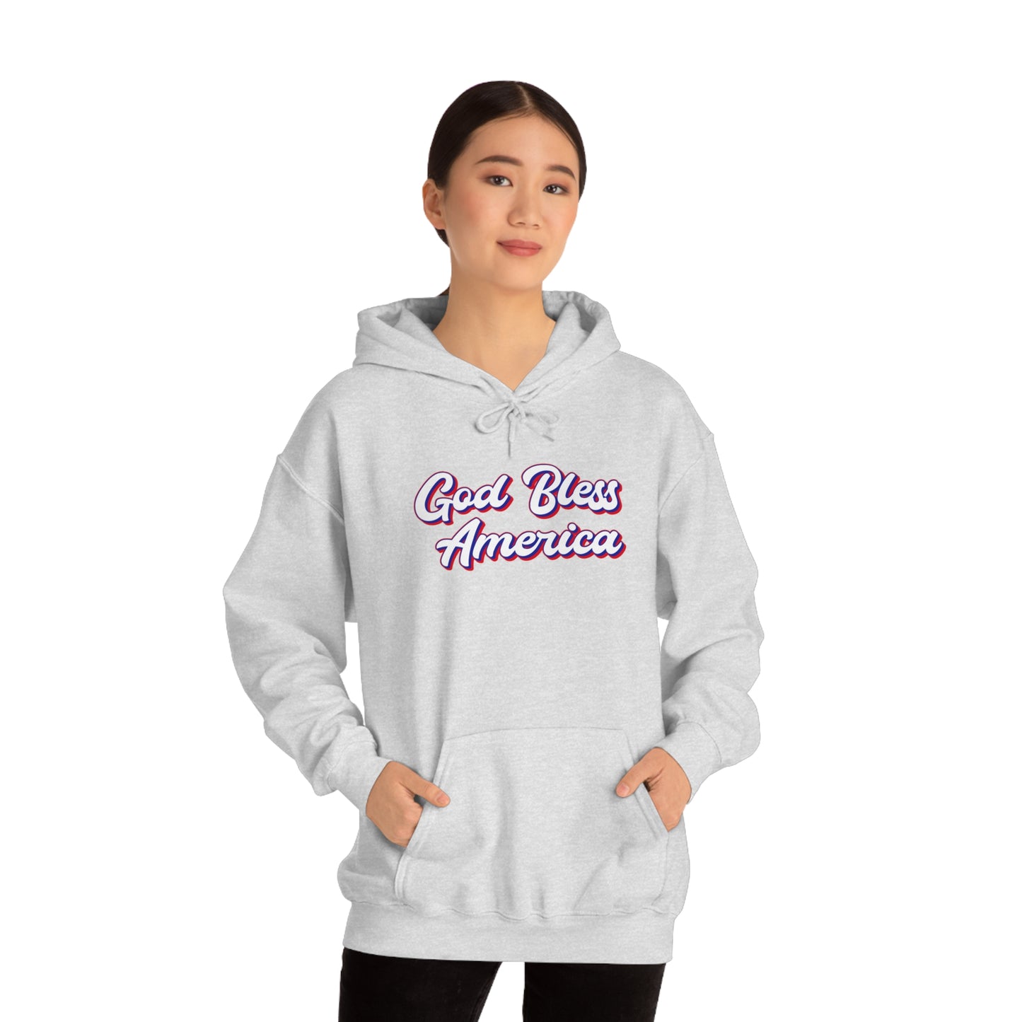God Bless America - Unisex Hooded Sweatshirt