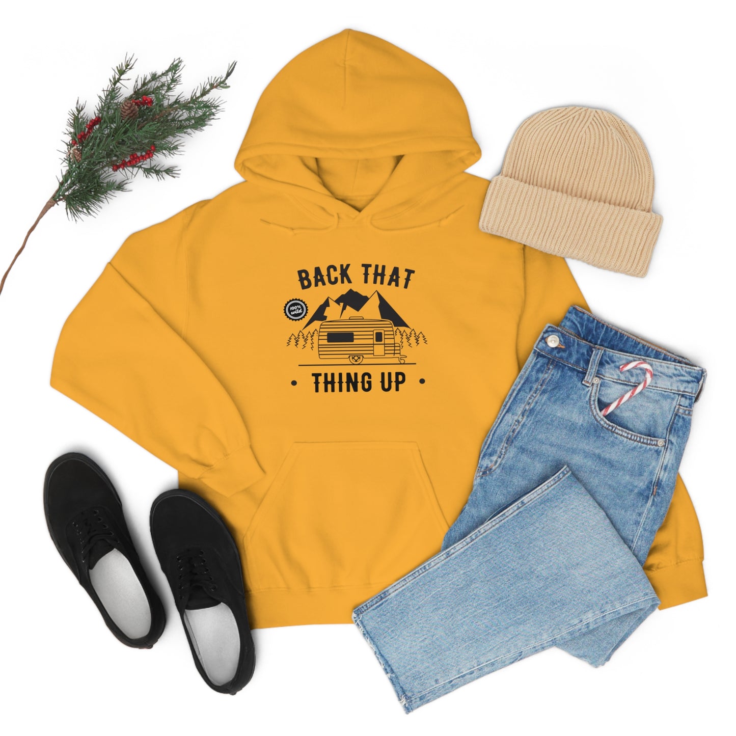 Back That Thing Up - Unisex Hooded Sweatshirt