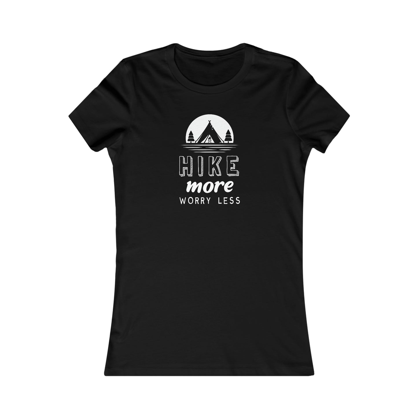 Hike More Worry Less - Women's Tee