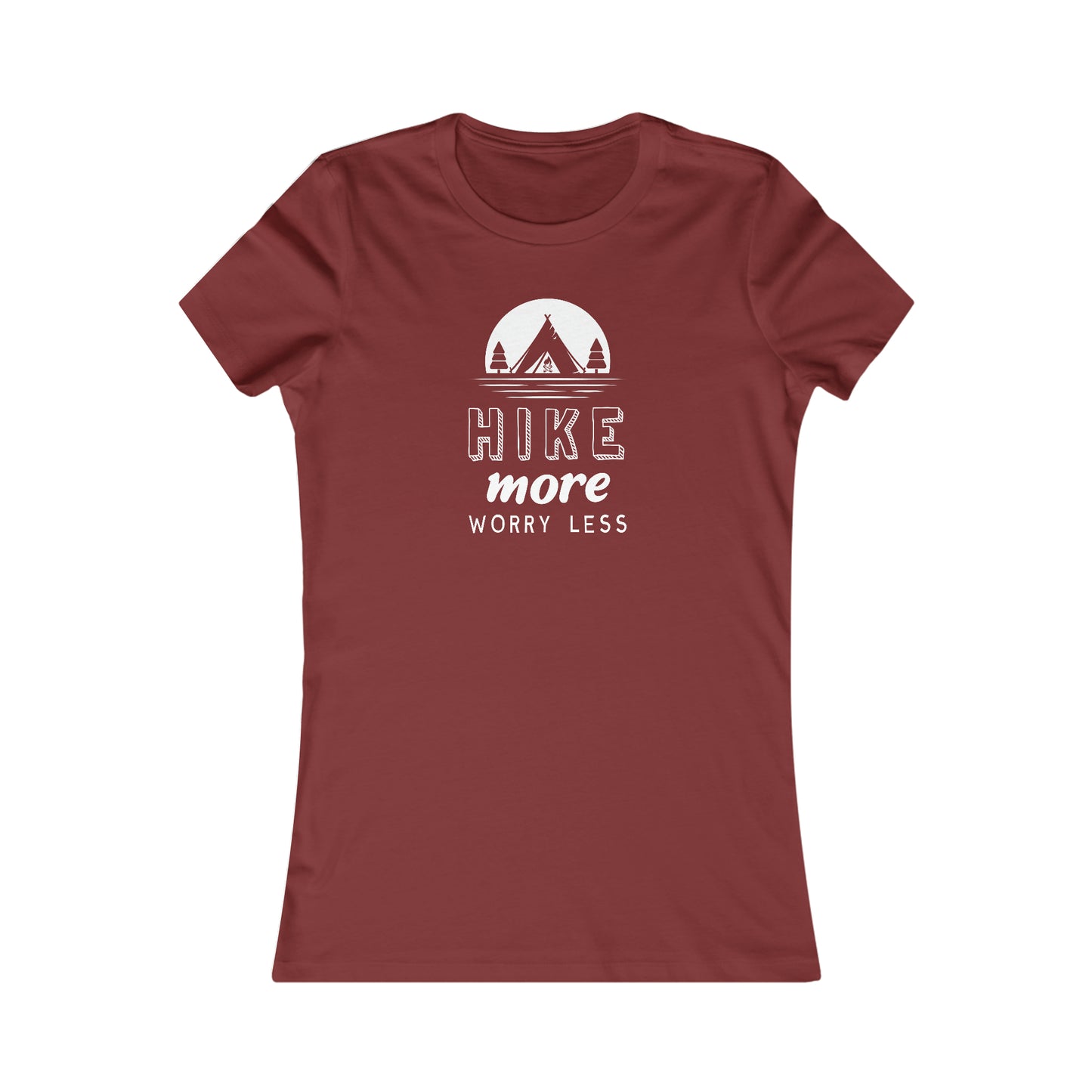 Hike More Worry Less - Women's Tee