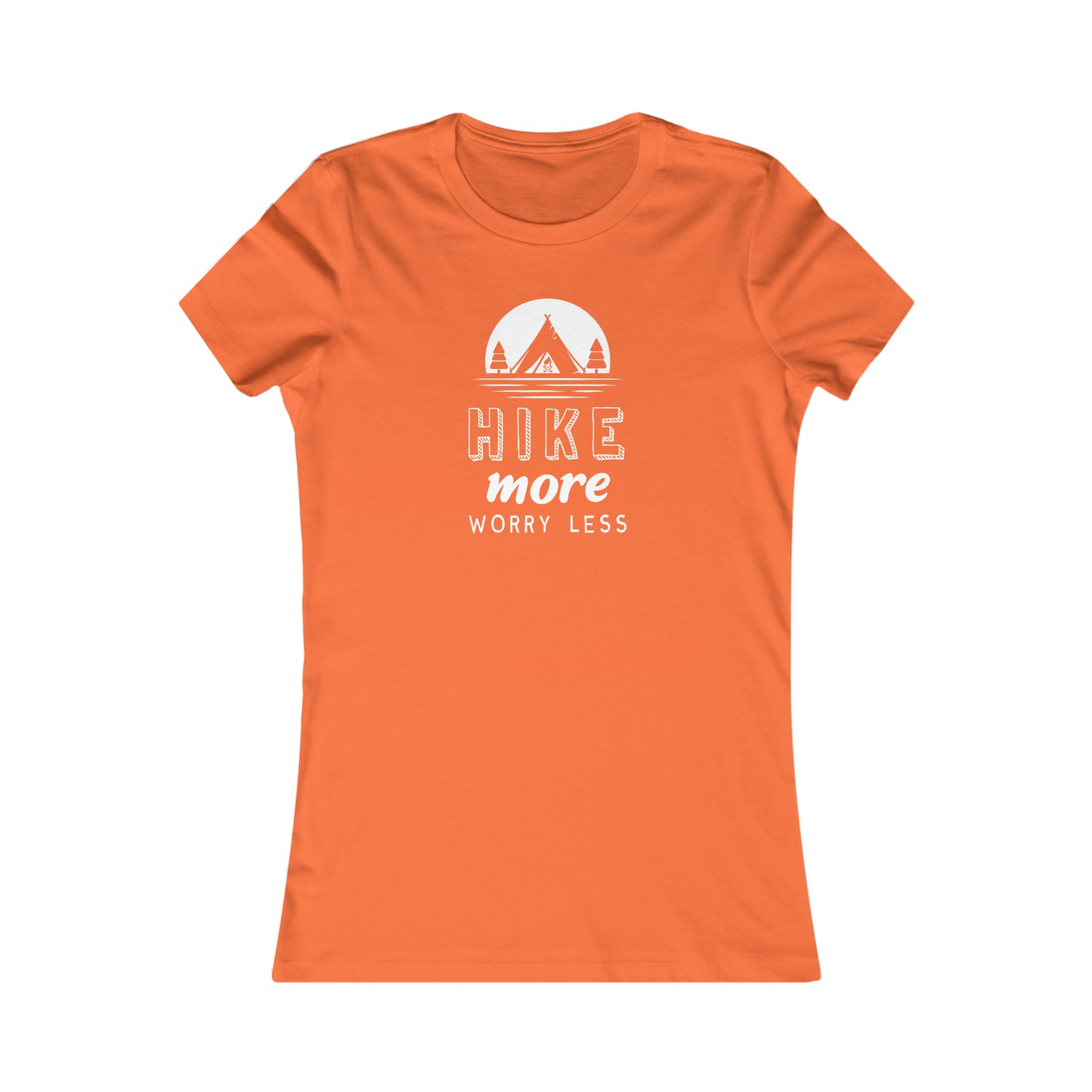 Hike More Worry Less - Women's Tee