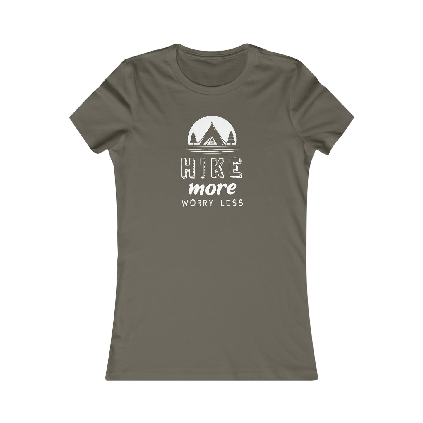 Hike More Worry Less - Women's Tee
