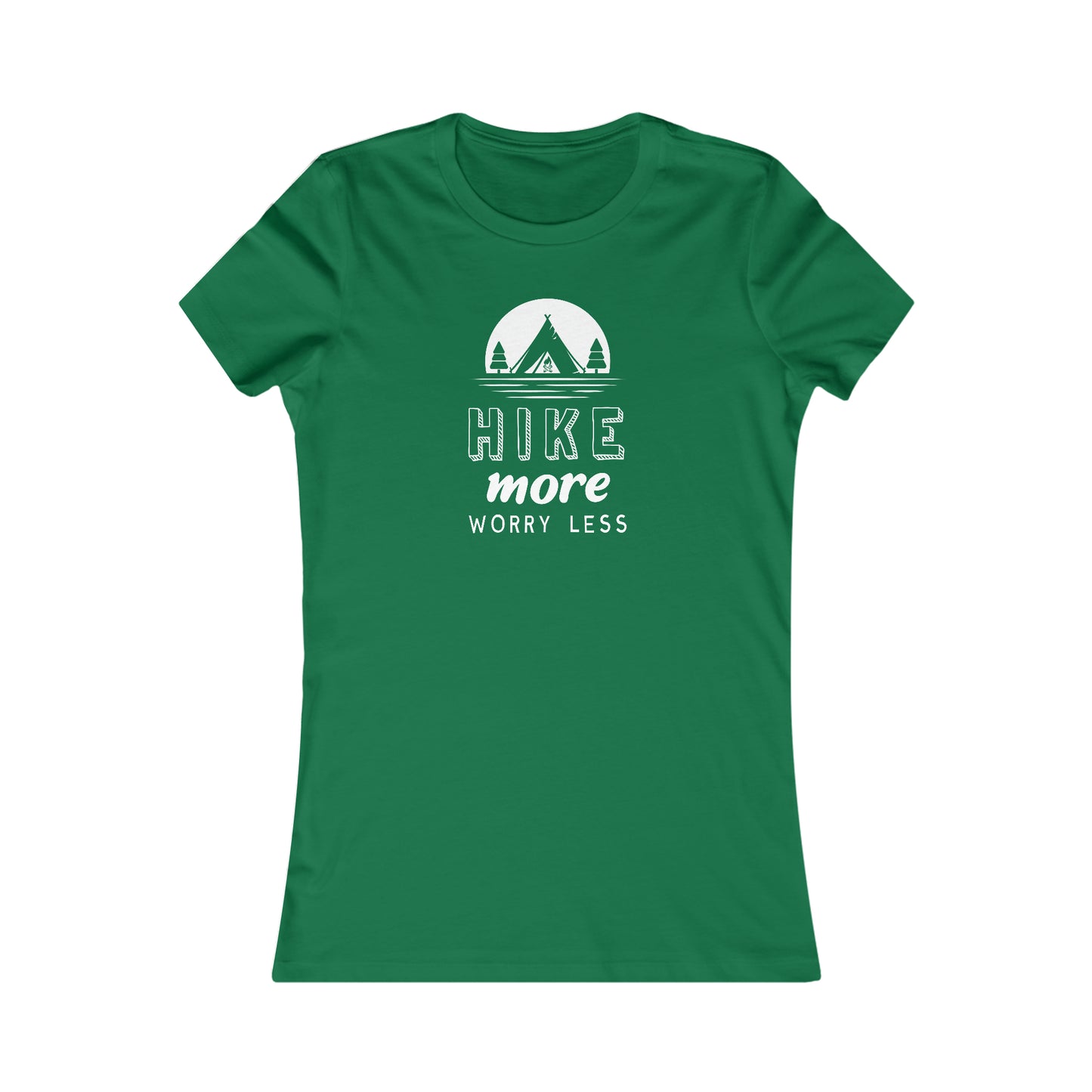 Hike More Worry Less - Women's Tee