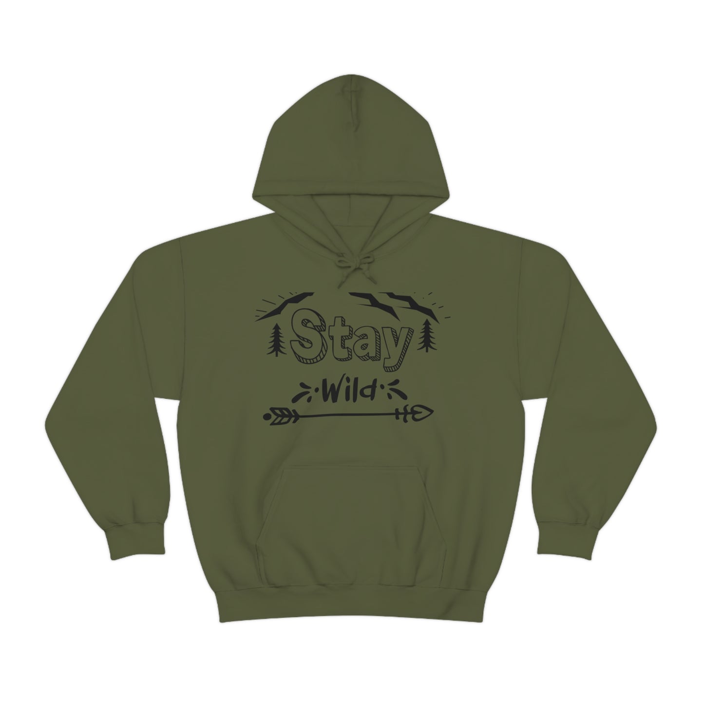 Stay Wild - Unisex Hooded Sweatshirt