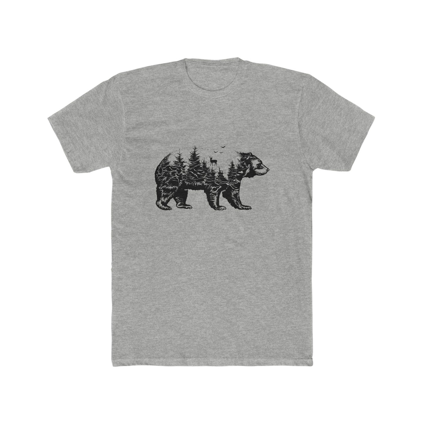 Bear - Men's Cotton Crew Tee