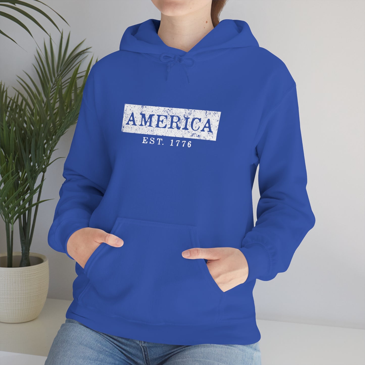 America EST 1776 - Unisex Hooded Sweatshirt
