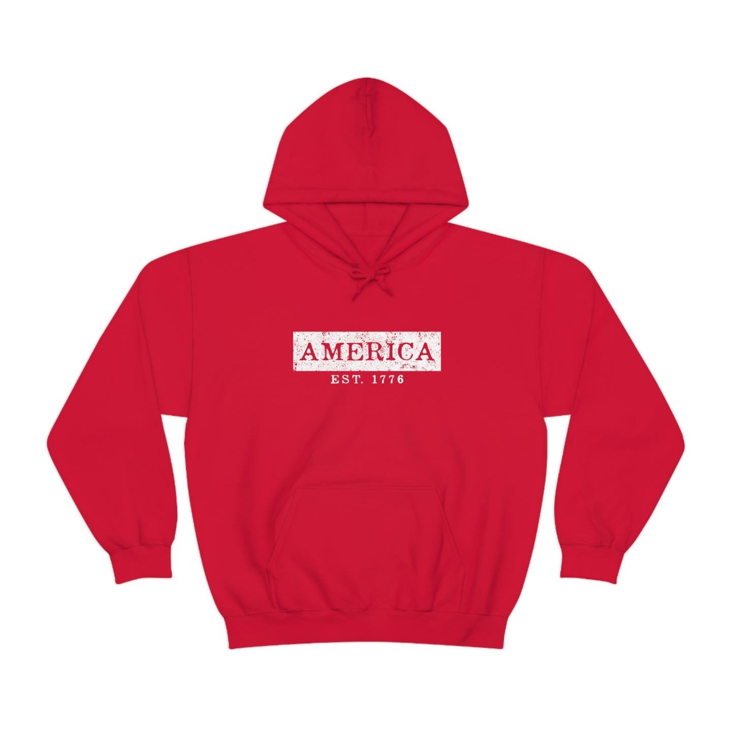 America EST 1776 - Unisex Hooded Sweatshirt