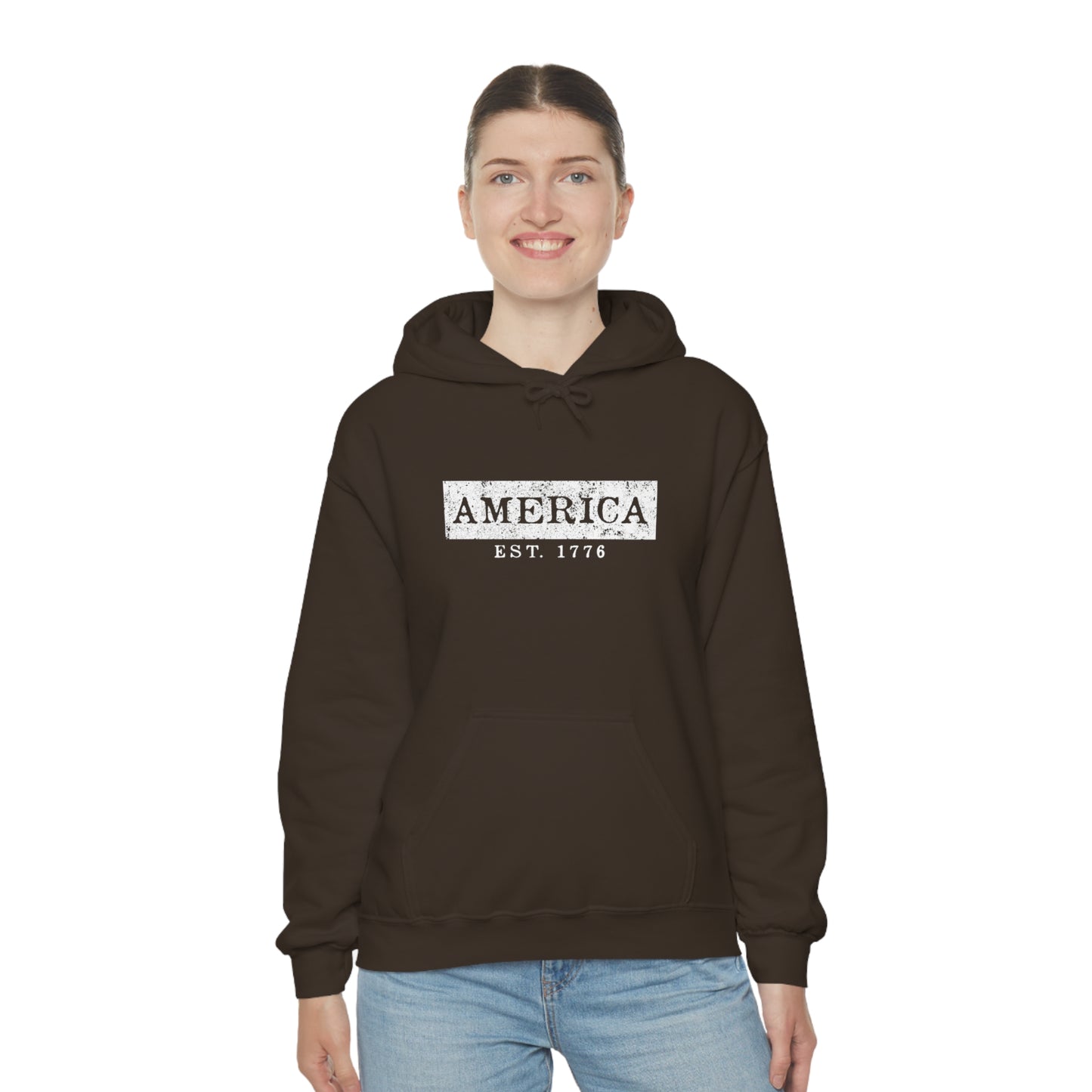 America EST 1776 - Unisex Hooded Sweatshirt