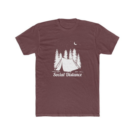 Social Distance -  Men's Cotton Crew Tee