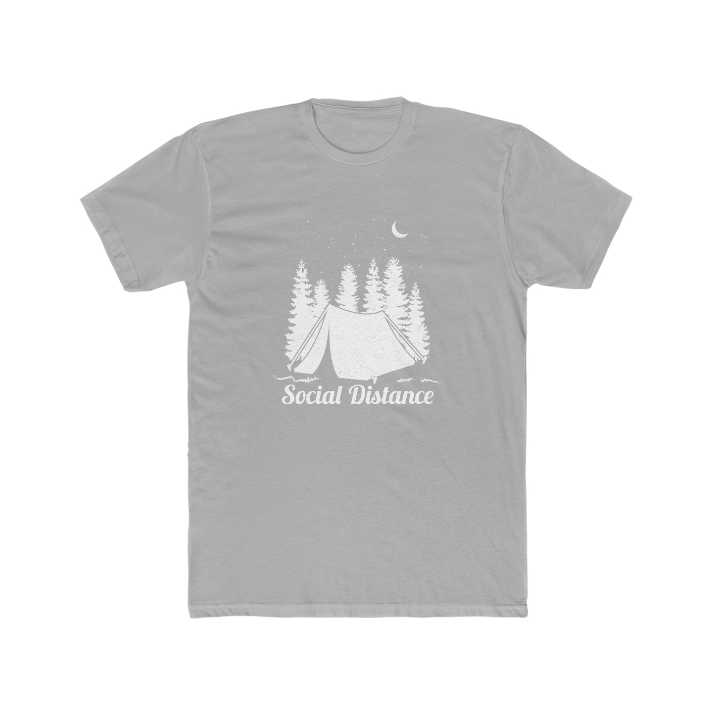 Social Distance - Men's Cotton Crew Tee