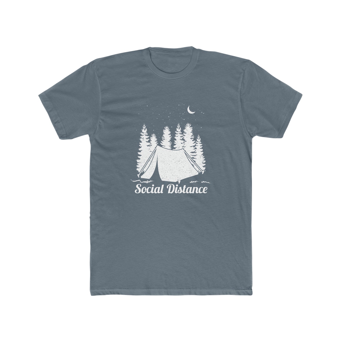 Social Distance - Men's Cotton Crew Tee