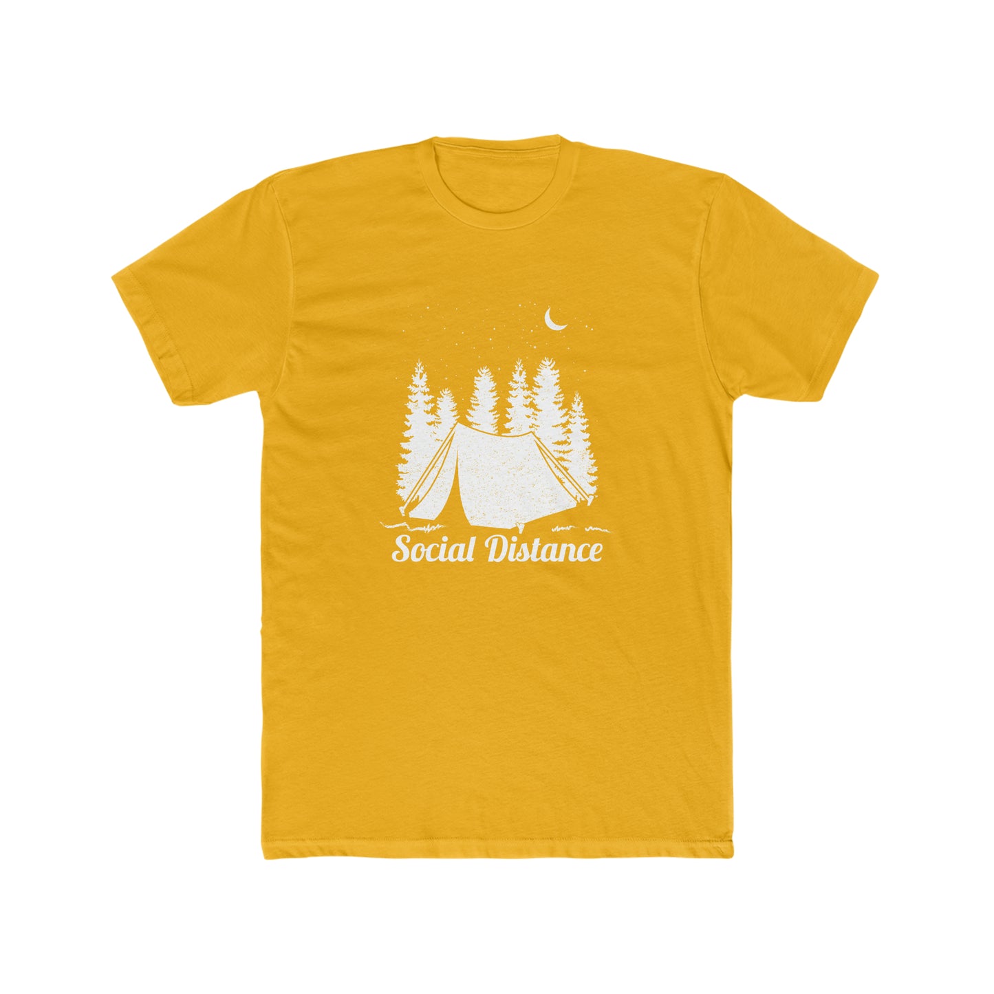 Social Distance - Men's Cotton Crew Tee