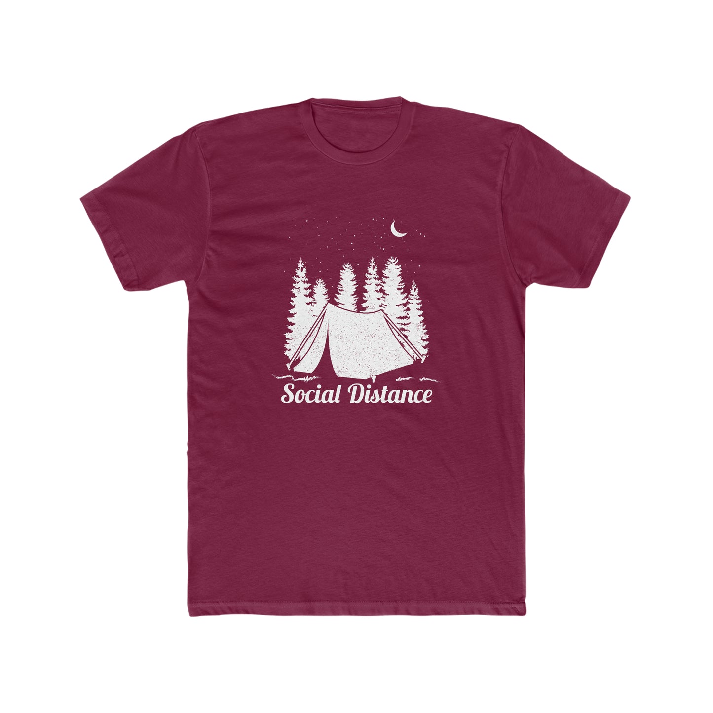 Social Distance - Men's Cotton Crew Tee