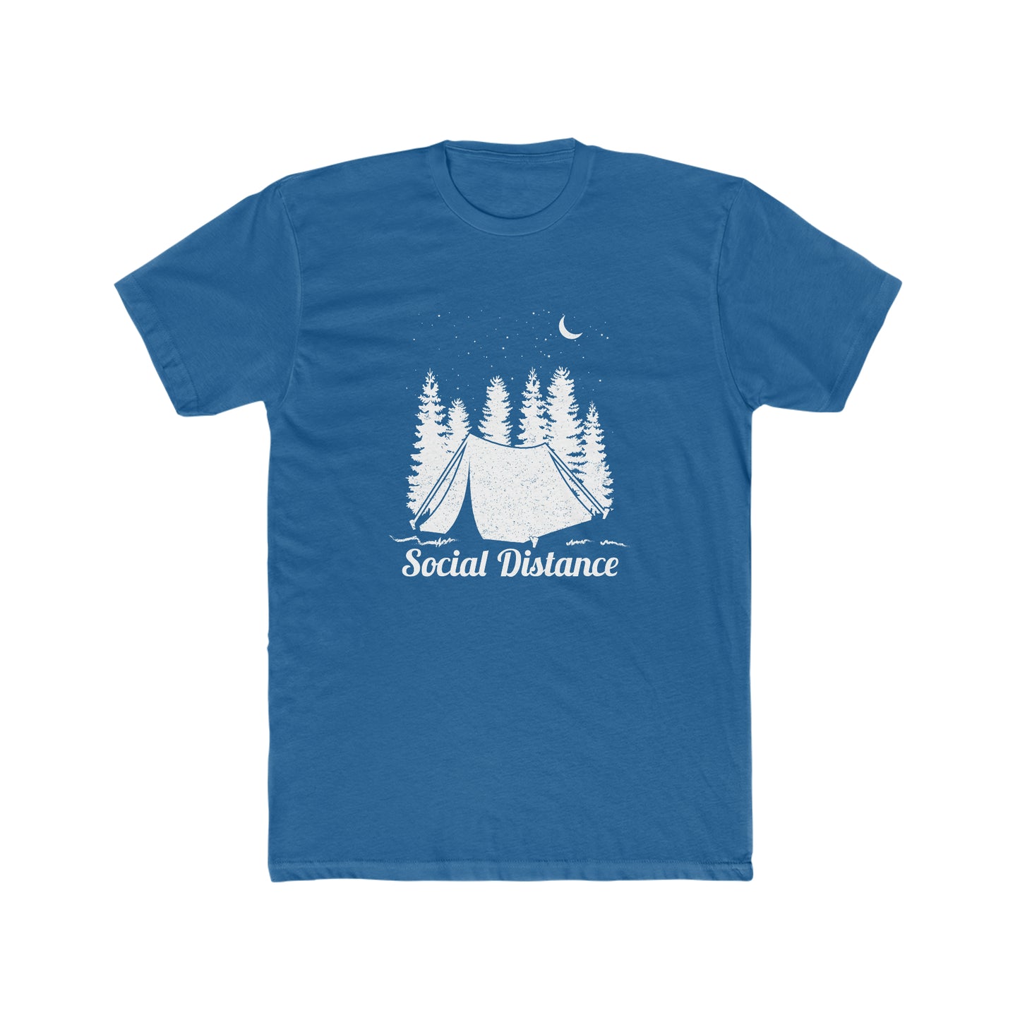 Social Distance - Men's Cotton Crew Tee