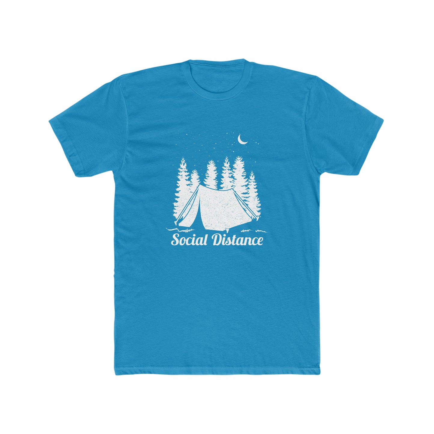 Social Distance - Men's Cotton Crew Tee