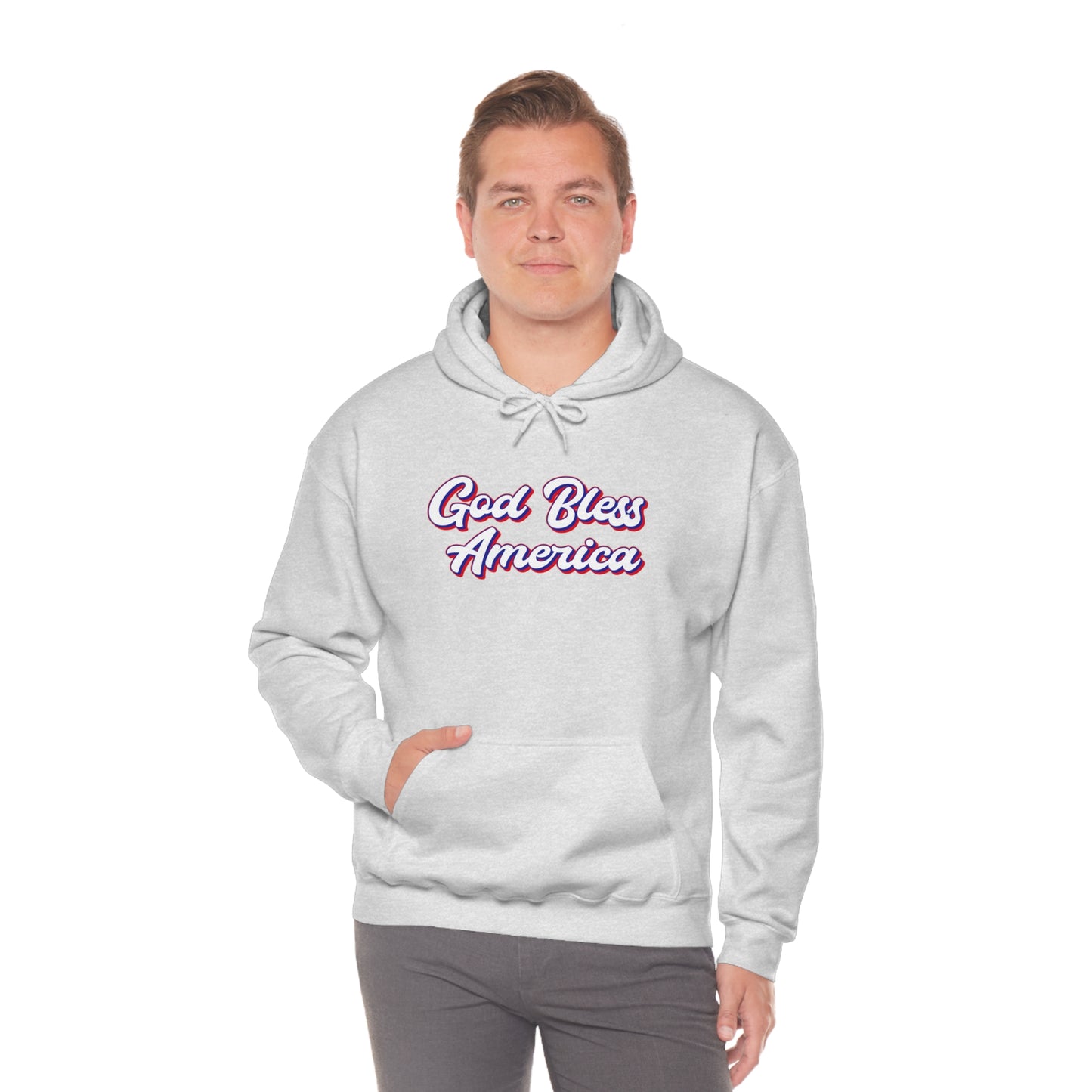 God Bless America - Unisex Hooded Sweatshirt