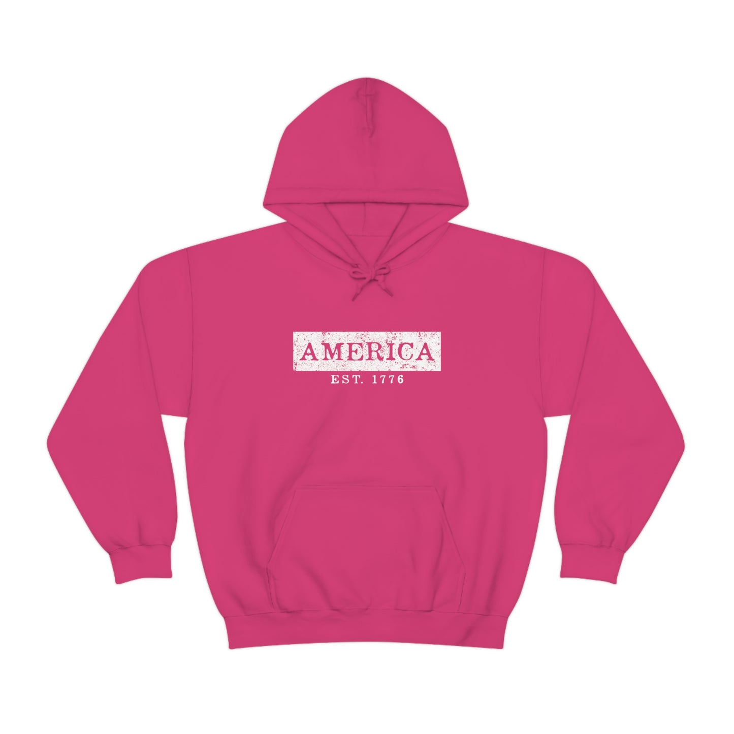 America EST 1776 - Unisex Hooded Sweatshirt