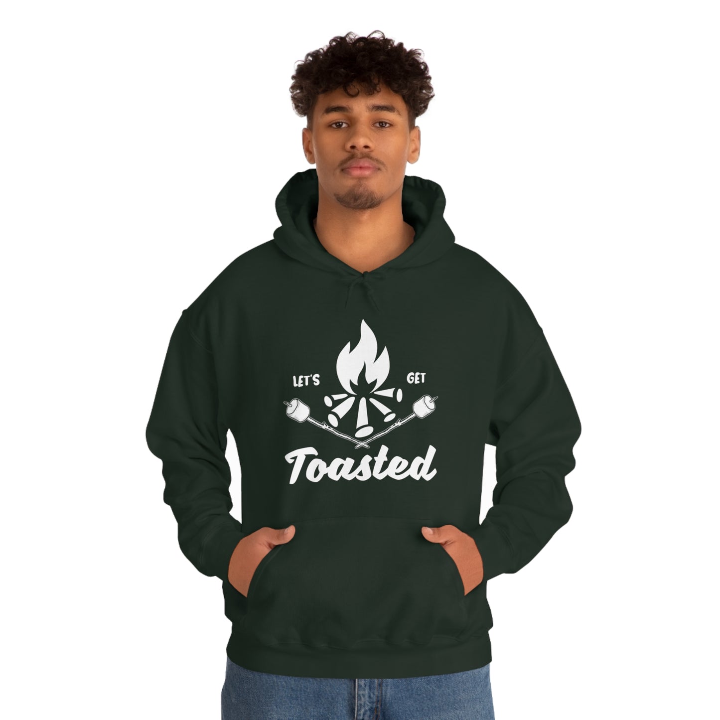 Let's Get Toasted - Unisex Hooded Sweatshirt