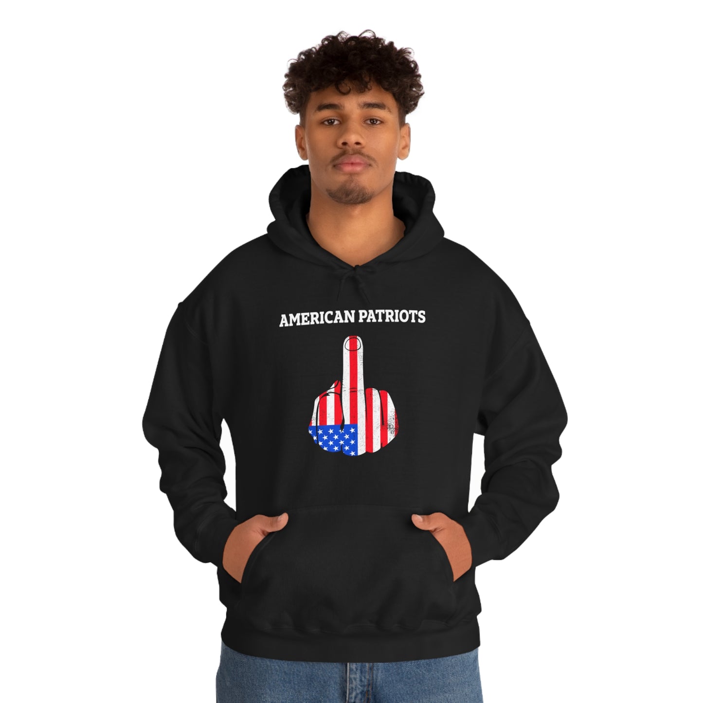 On Behalf Of American Patriots - Unisex Hooded Sweatshirt