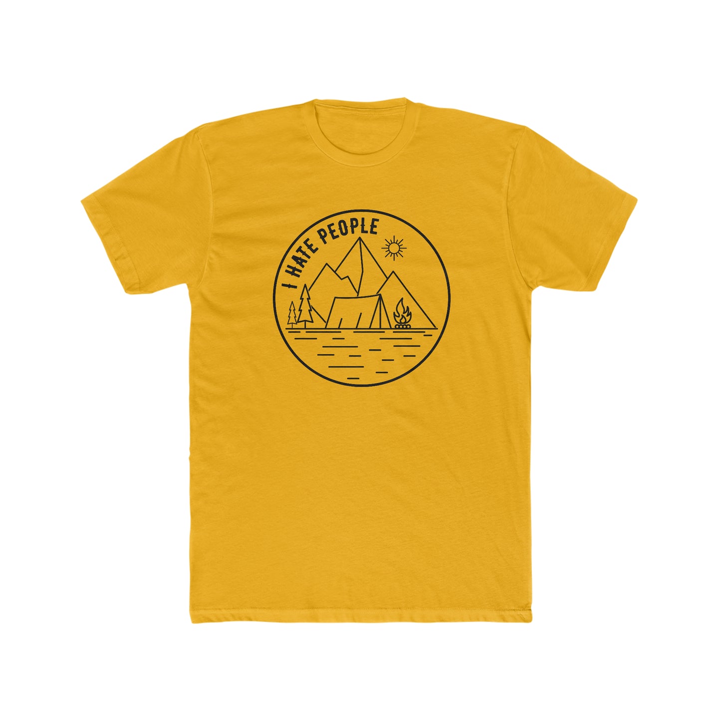I Hate People - Men's Cotton Crew Tee