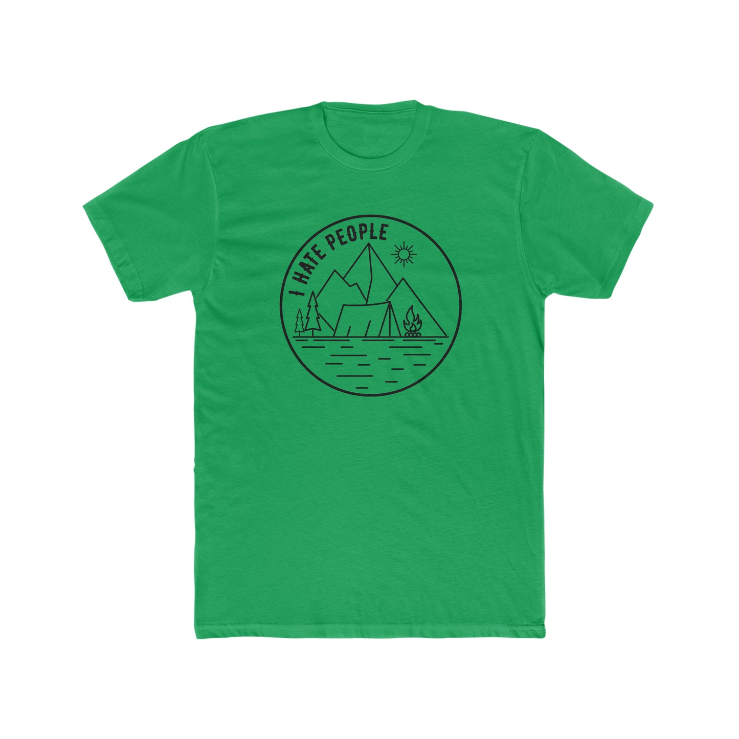 I Hate People - Men's Cotton Crew Tee