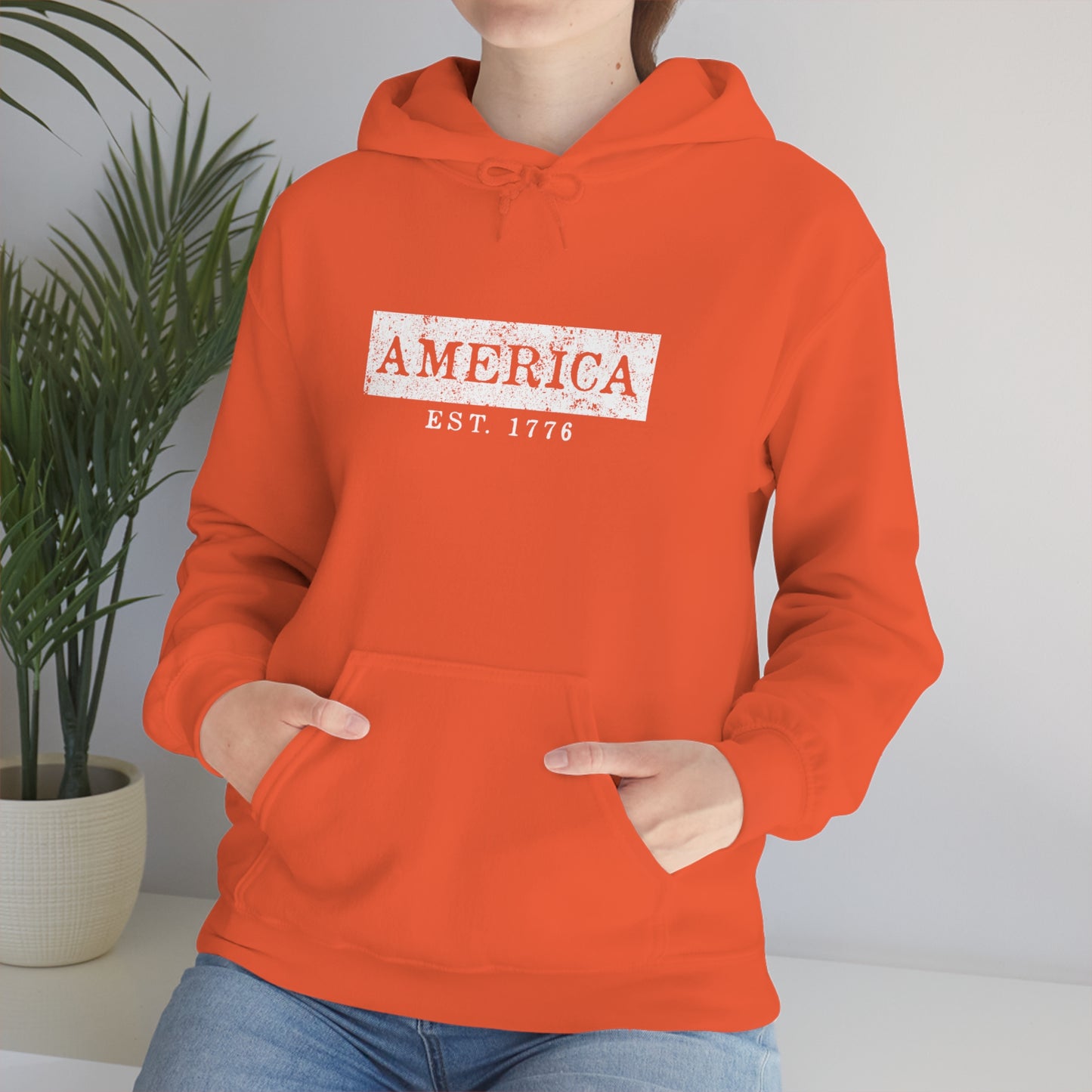 America EST 1776 - Unisex Hooded Sweatshirt