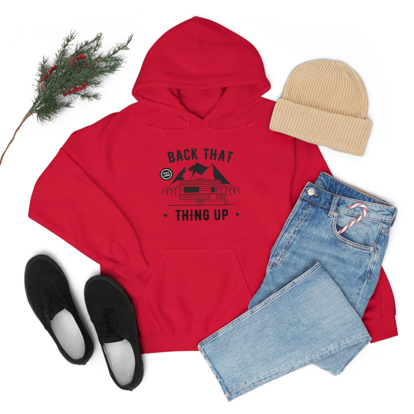 Back That Thing Up - Unisex Hooded Sweatshirt