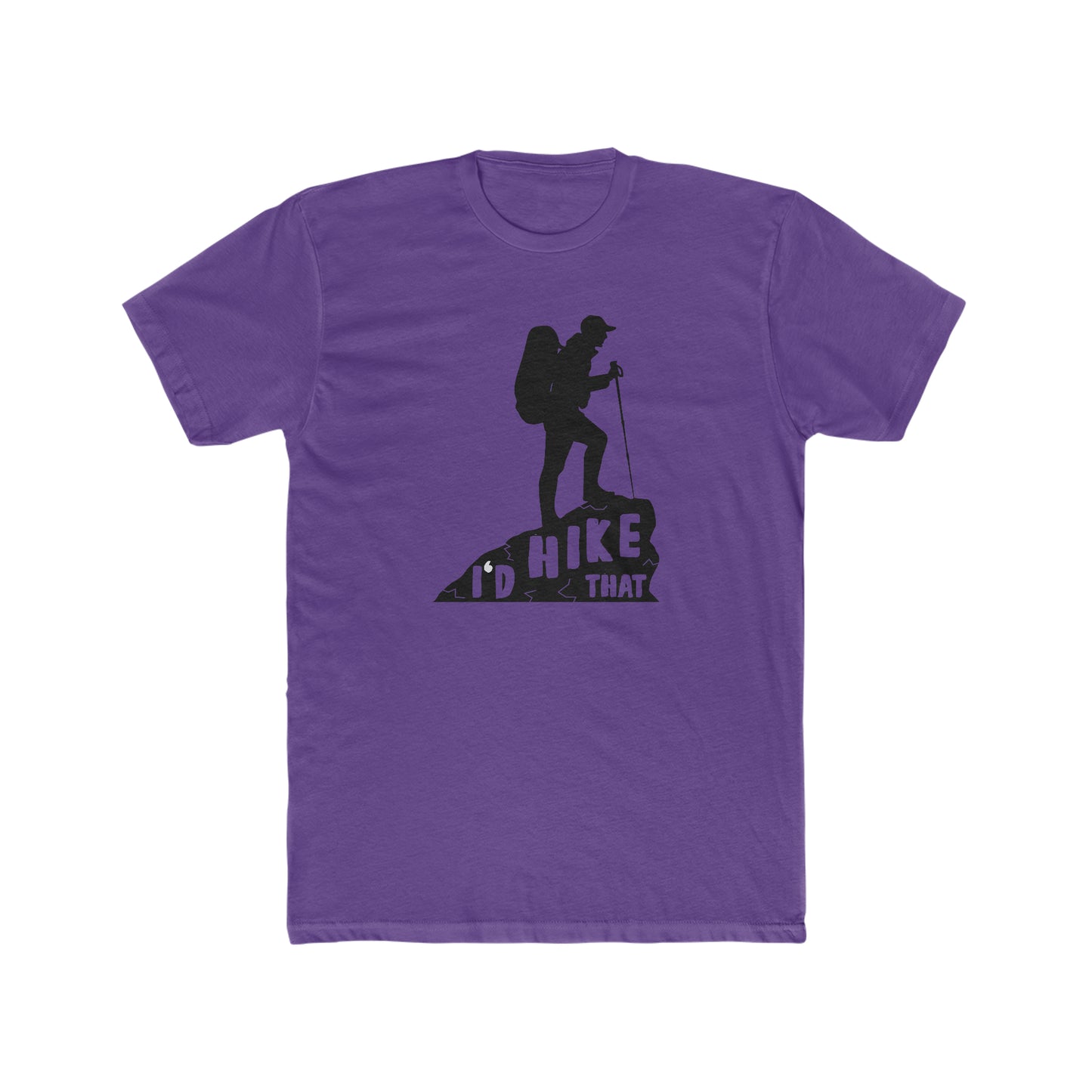 I'd Hike That - Men's Cotton Crew Tee