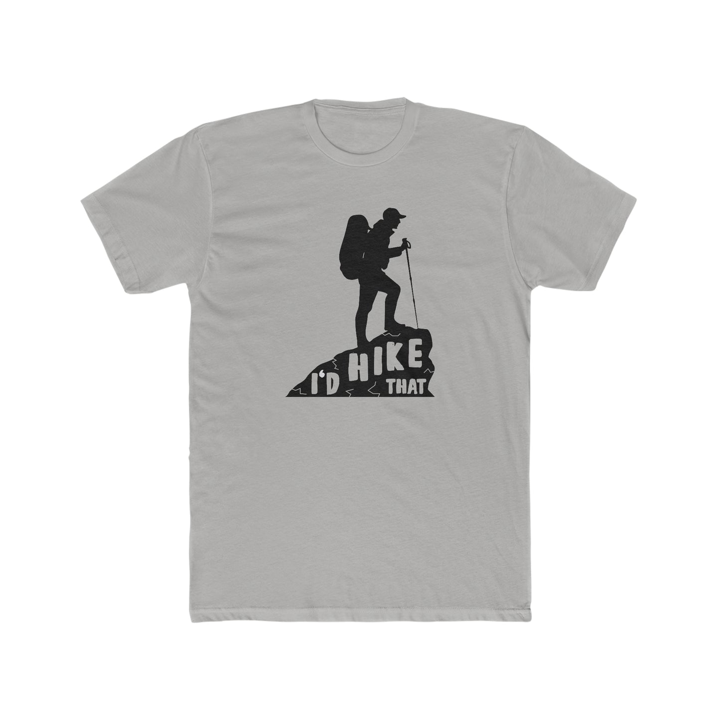 I'd Hike That - Men's Cotton Crew Tee