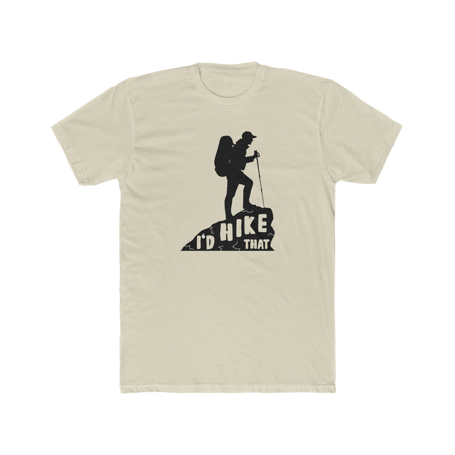 I'd Hike That - Men's Cotton Crew Tee