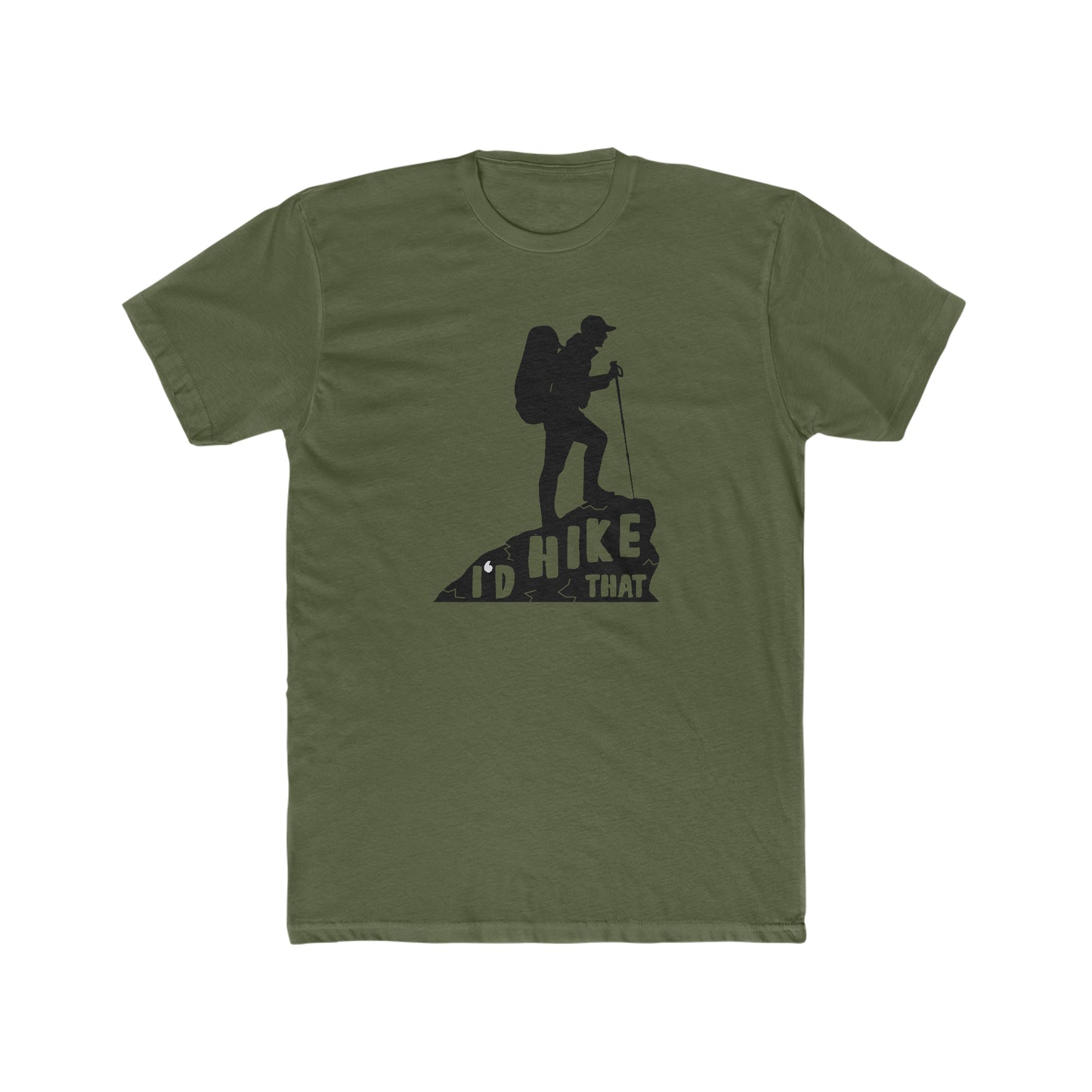 I'd Hike That - Men's Cotton Crew Tee
