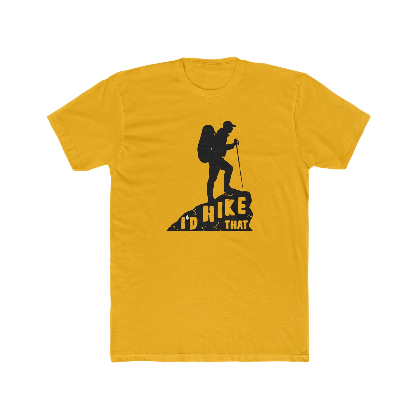 I'd Hike That - Men's Cotton Crew Tee