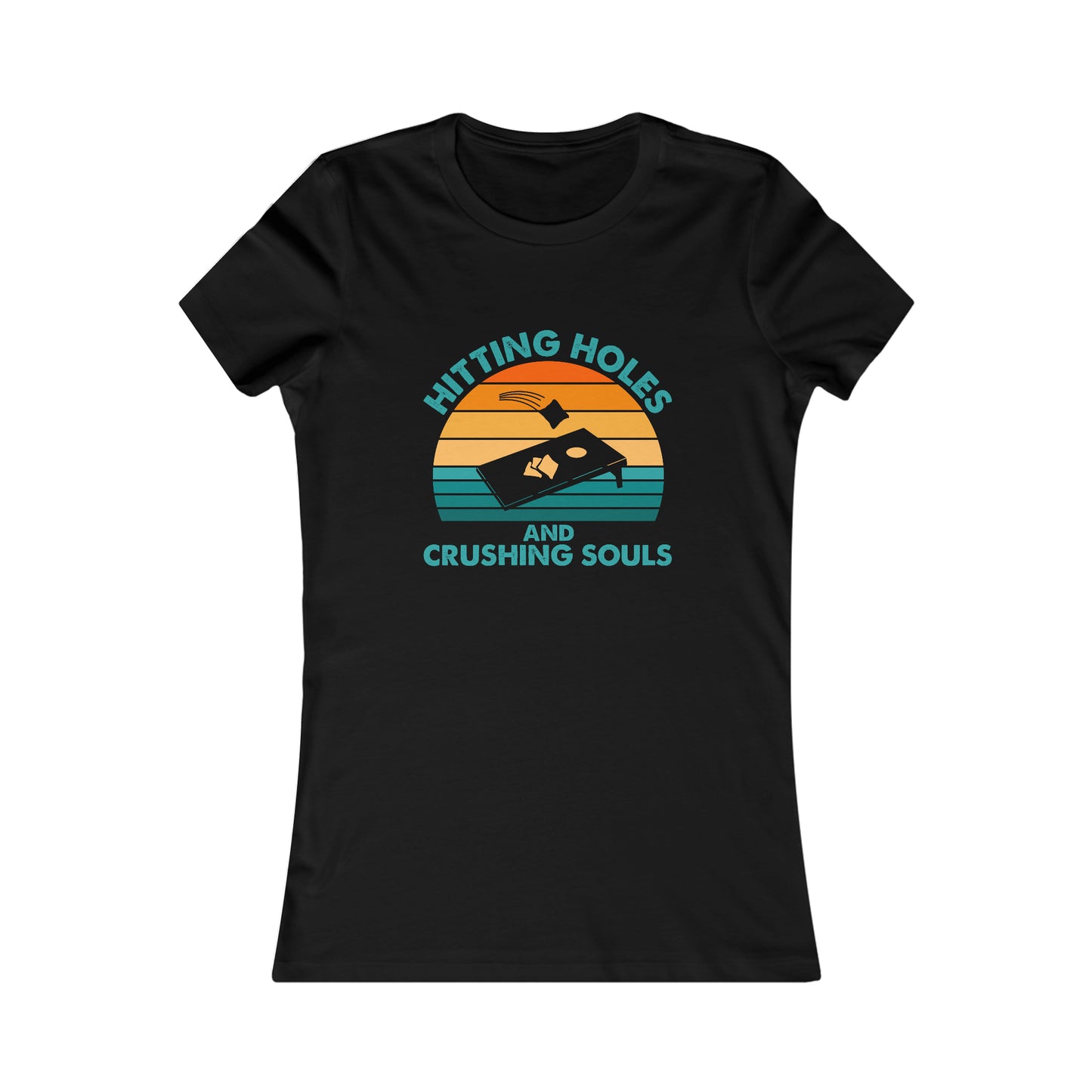 Hitting Holes and Crushing Souls - Women's Tee