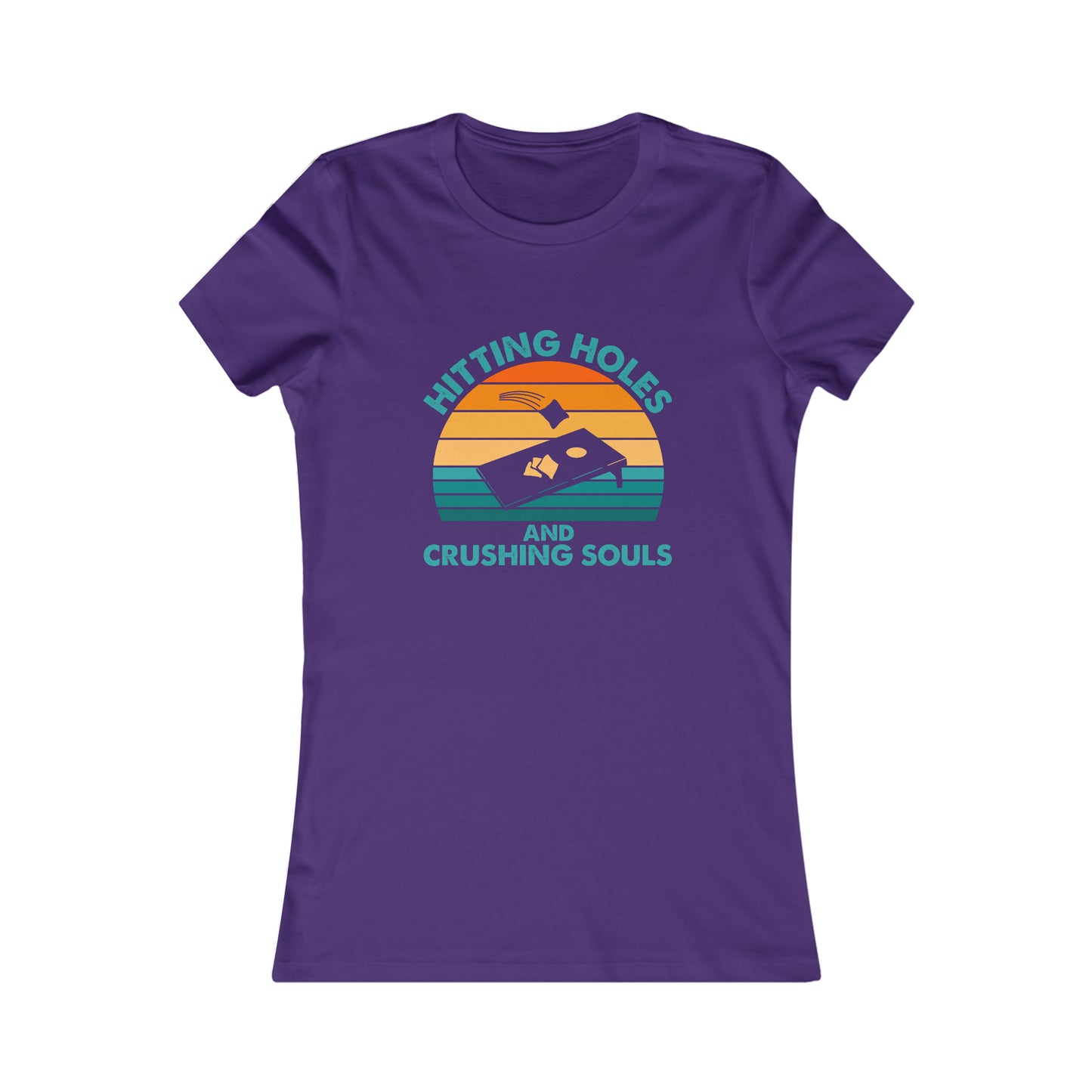 Hitting Holes and Crushing Souls - Women's Tee