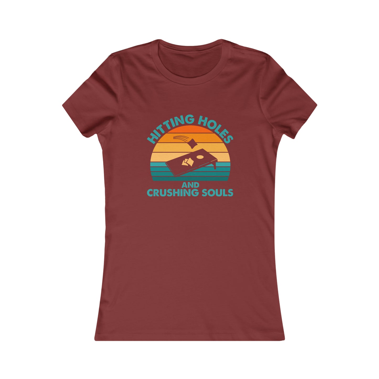 Hitting Holes and Crushing Souls - Women's Tee