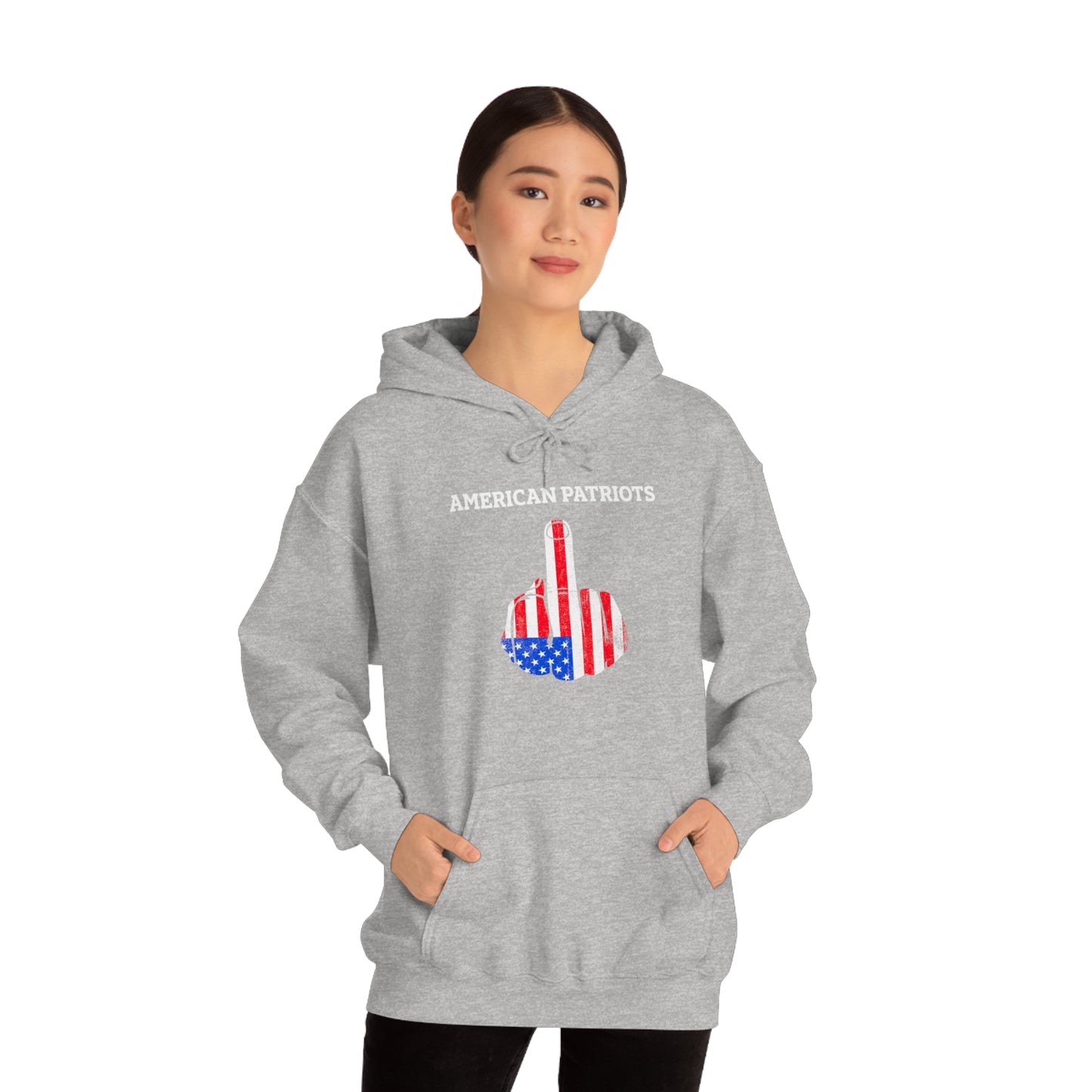 On Behalf Of American Patriots - Unisex Hooded Sweatshirt