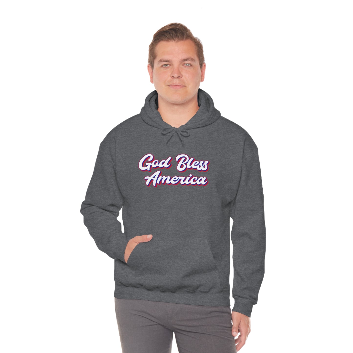 God Bless America - Unisex Hooded Sweatshirt