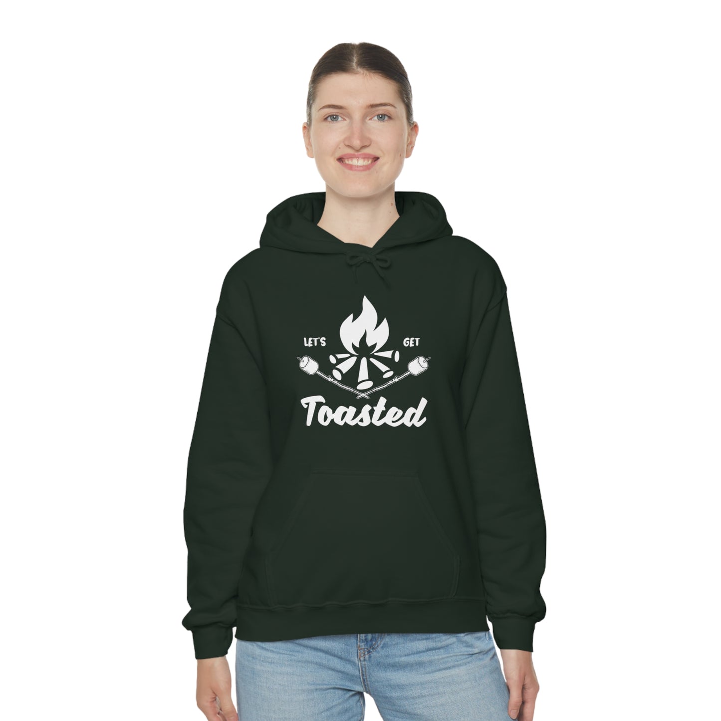 Let's Get Toasted - Unisex Hooded Sweatshirt